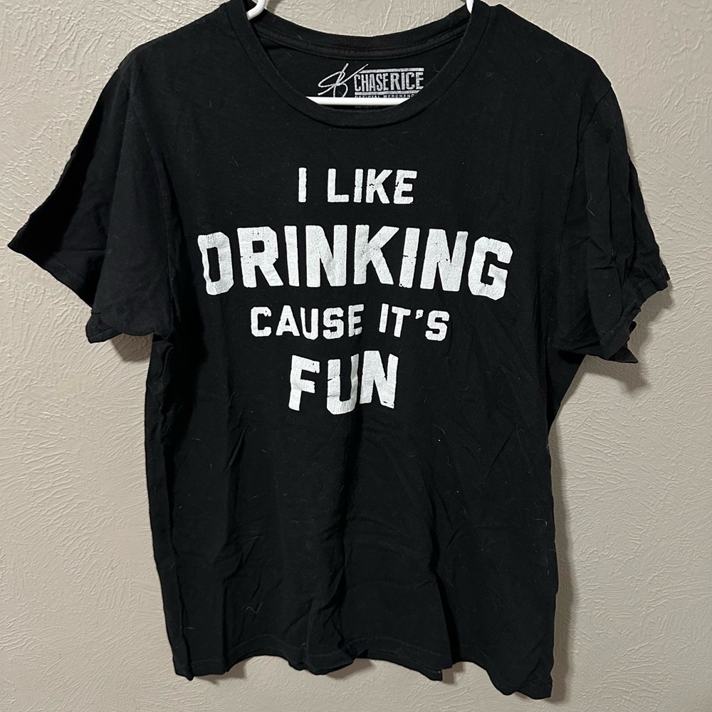 Chase Rice Black Graphic T-Shirt